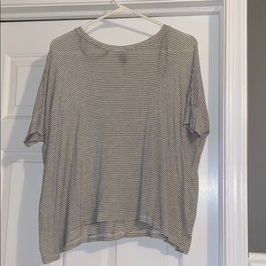 Black and White Striped Shirt